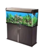 Acuario Boyu EA‑120 246 litros con mueble negro y filtro superior integrado | Tienda Revenato