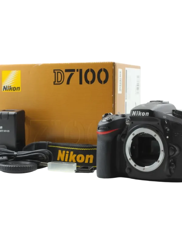 Cámara réflex digital Nikon D7100 body con cargador MH‑25, correa y caja original | Tienda Revenato