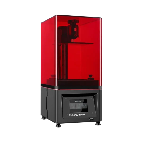Impresora 3D de resina ELEGOO Mars Pro con pantalla 2 K y cubierta roja anti‑UV | Tienda Revenato