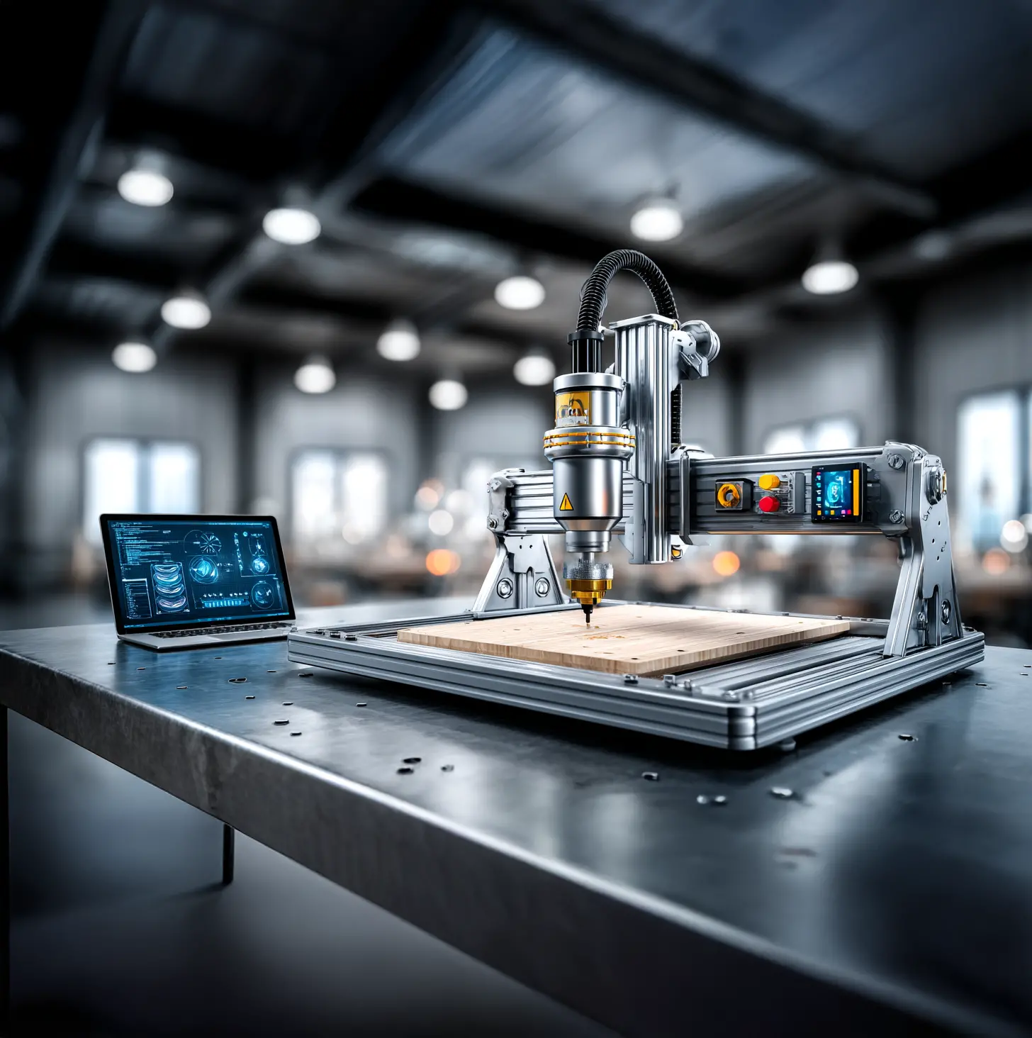 Máquina CNC de mesa para carpintería y grabado profesional en venta de garage online RevenatoMáquina CNC de mesa para carpintería y grabado profesional en venta de garage online Revenato