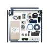 Contenido del kit grabadora láser Sculpfun 33 W área 600×600 mm con air‑assist, electrónica, paneles y gafas | Tienda Revenato