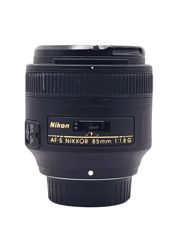 Lente prime Nikon AF‑S NIKKOR 85 mm f1.8 G para cámaras full‑frame y APS‑C | Tienda Revenato