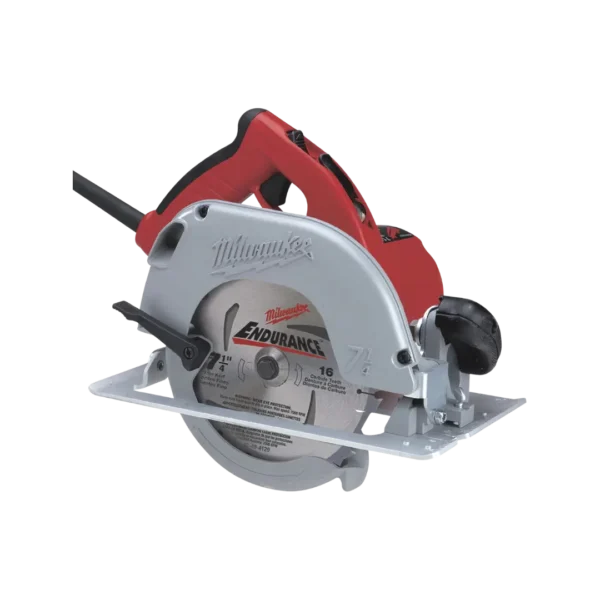 Milwaukee sierra circular 7.25 pulgadas 15 A 5800 rpm con zapata de magnesio y hoja Endurance | Tienda Revenato