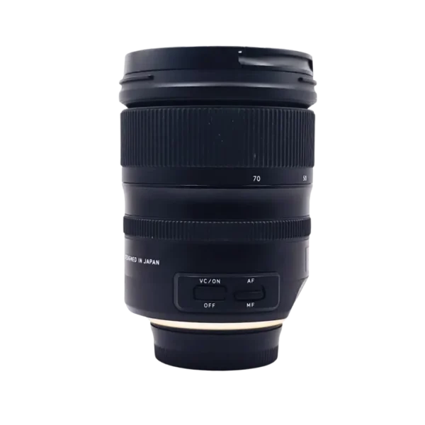 Lente Tamron 24‑70 mm f2.8 con estabilización VC y motor USD para cámaras DSLR | Tienda Revenato
