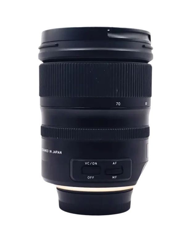 Lente Tamron 24‑70 mm f2.8 con estabilización VC y motor USD para cámaras DSLR | Tienda Revenato