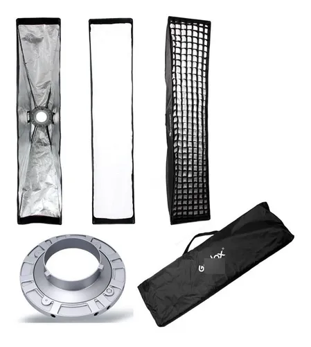 Softbox Godox Grid 35×160 cm Strip con Montura Bowens