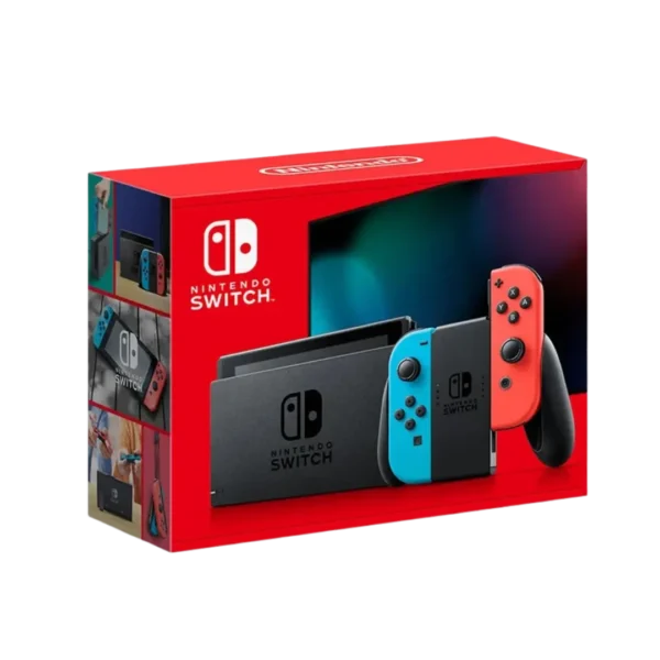 Consola usada Nintendo Switch Joy-Con azul y rojo con dock original a la venta en Compras Revenato, venta de garage online