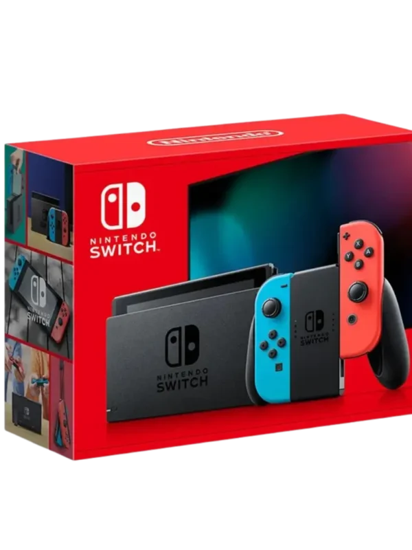 Consola usada Nintendo Switch Joy-Con azul y rojo con dock original a la venta en Compras Revenato, venta de garage online