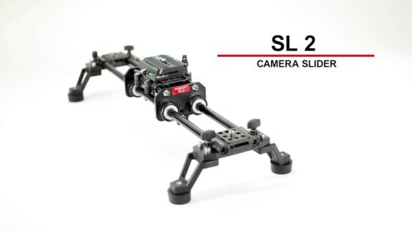 Filmcity SL-2 slider de cámara profesional con soporte robusto y movimiento estable